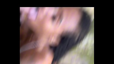 A photo leaked online of a Grande Rio muse giving a butt-cheeks to a young dude at a waterfall.