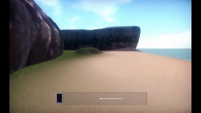 Monster female Island [Monthly hentai game] Ep.14 hornet monster woman pent up by a girl/girl purple slime damsel