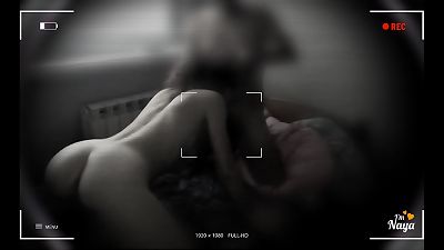 Real Hidden camera, lil' 18yo gets fucked by stepdad