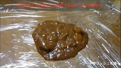 ã€fetishã€‘Japanese chick food punch with Knee high socks asics spike footwear Sneaker&period;