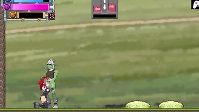 Queen's Legacy | Stage 1 | red haired girl has sex with green fellows with immobilized cocks and they jism inwards her to fill her fully | hentai Games Gameplay P1