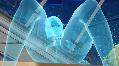 Holo lady - Simulation masturbation - Hologram pornography